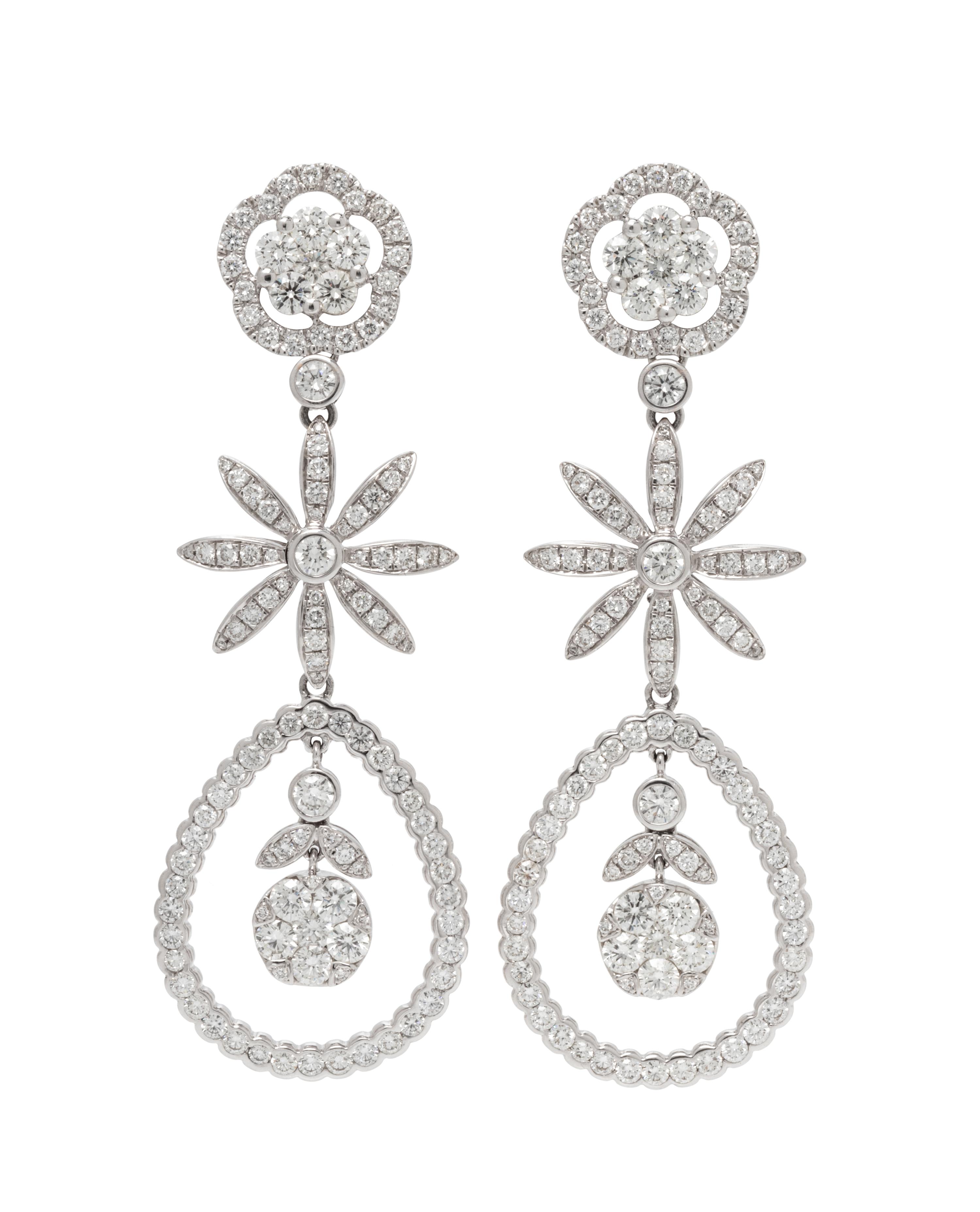 CONVERTIBLE DIAMOND EARRINGS