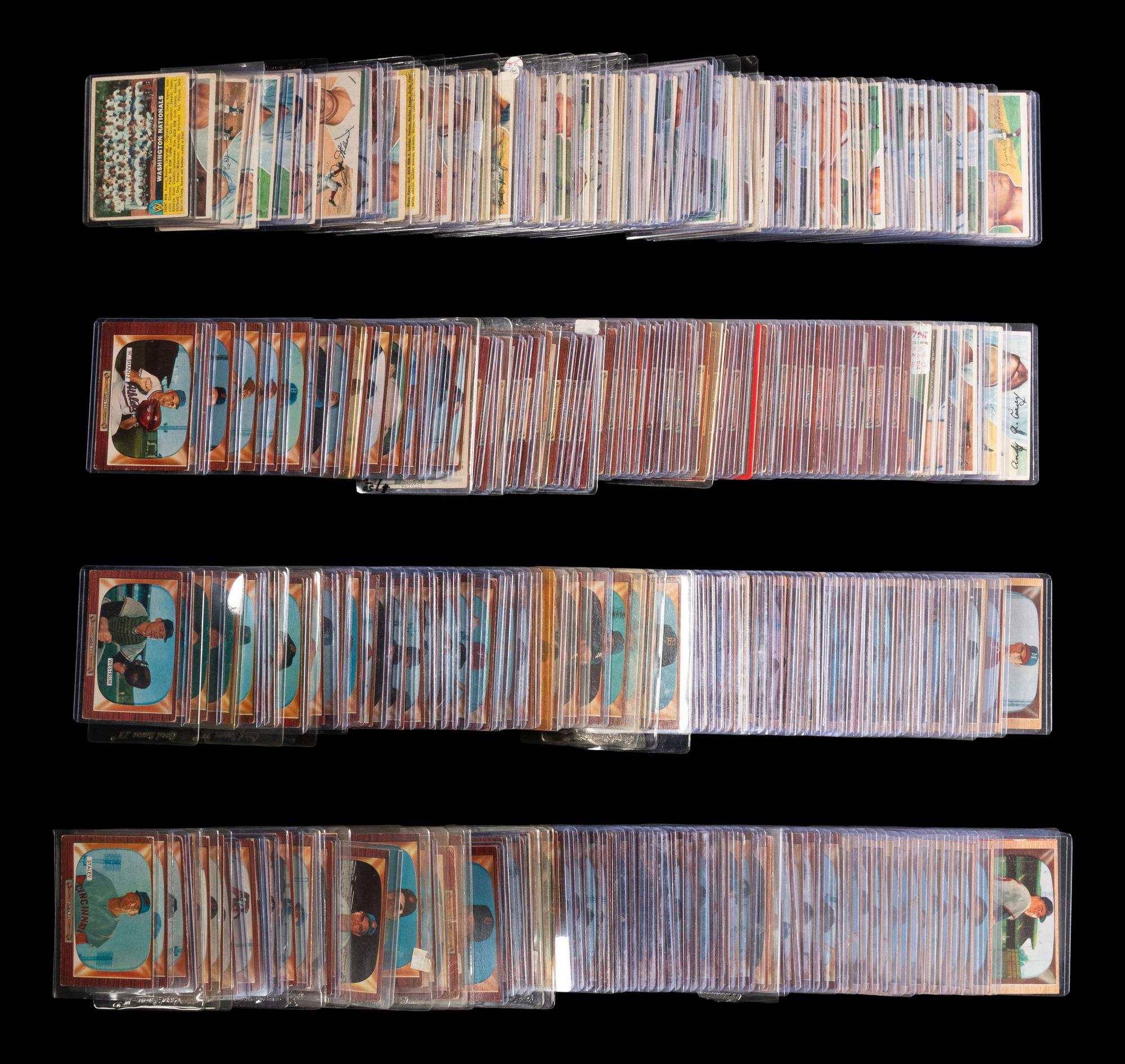 A Shoebox Collection of 1950s Baseball Cards