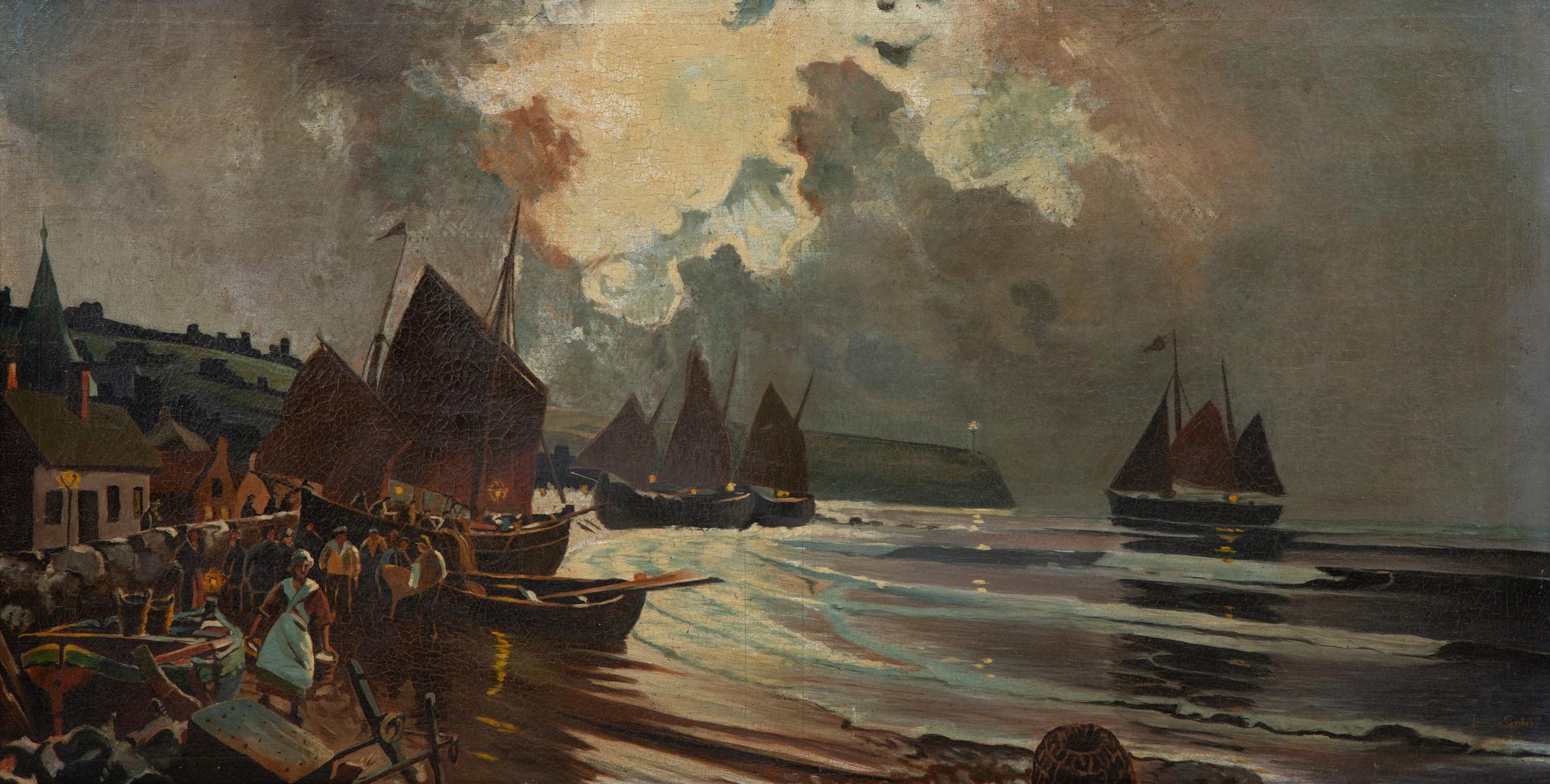 Barcos en la Playa