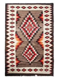A Crystal Rug 75 1/2 x 47 inches. — CIRCA 1925