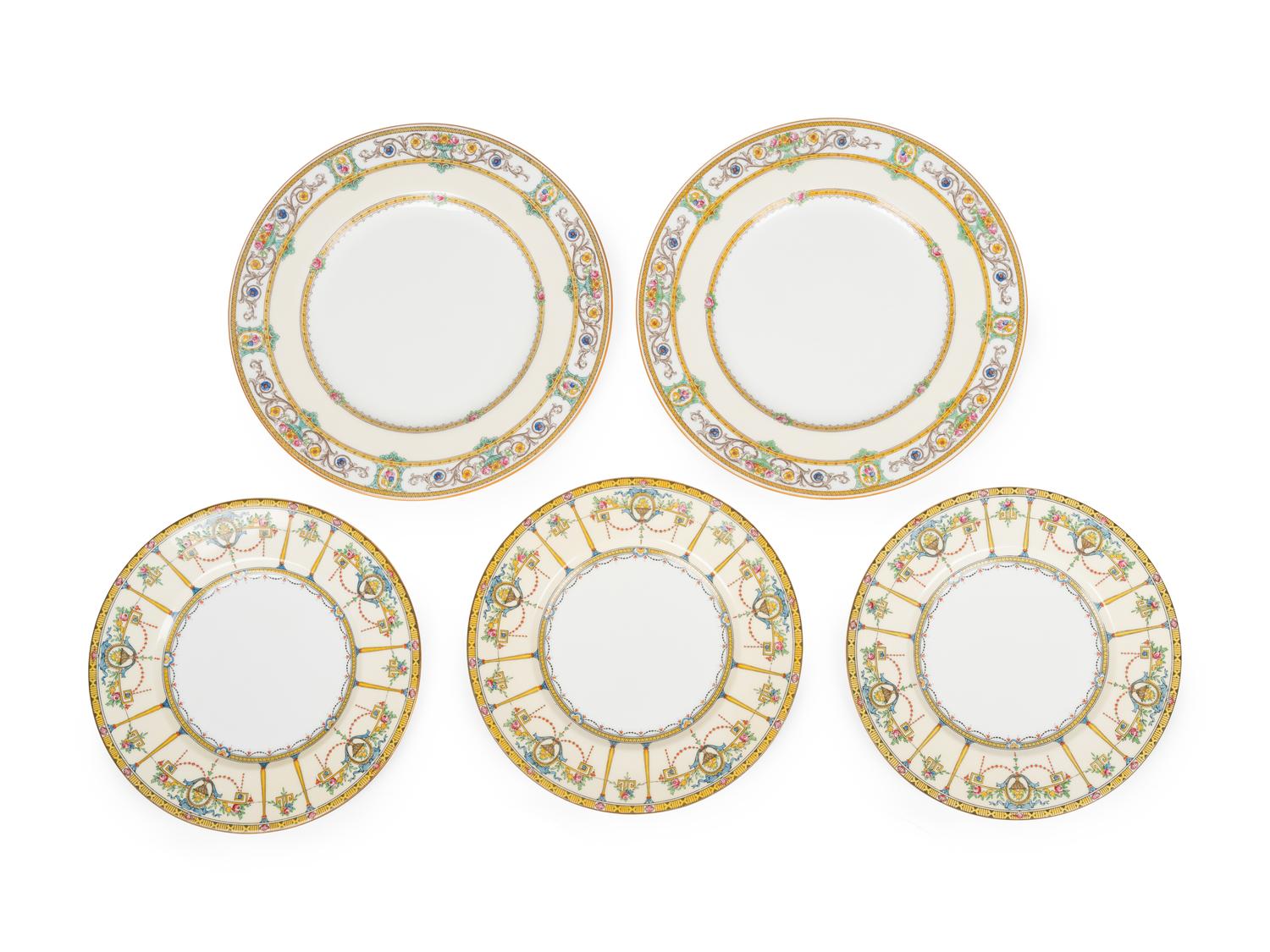 Two Sets of Minton Porcelain Plates