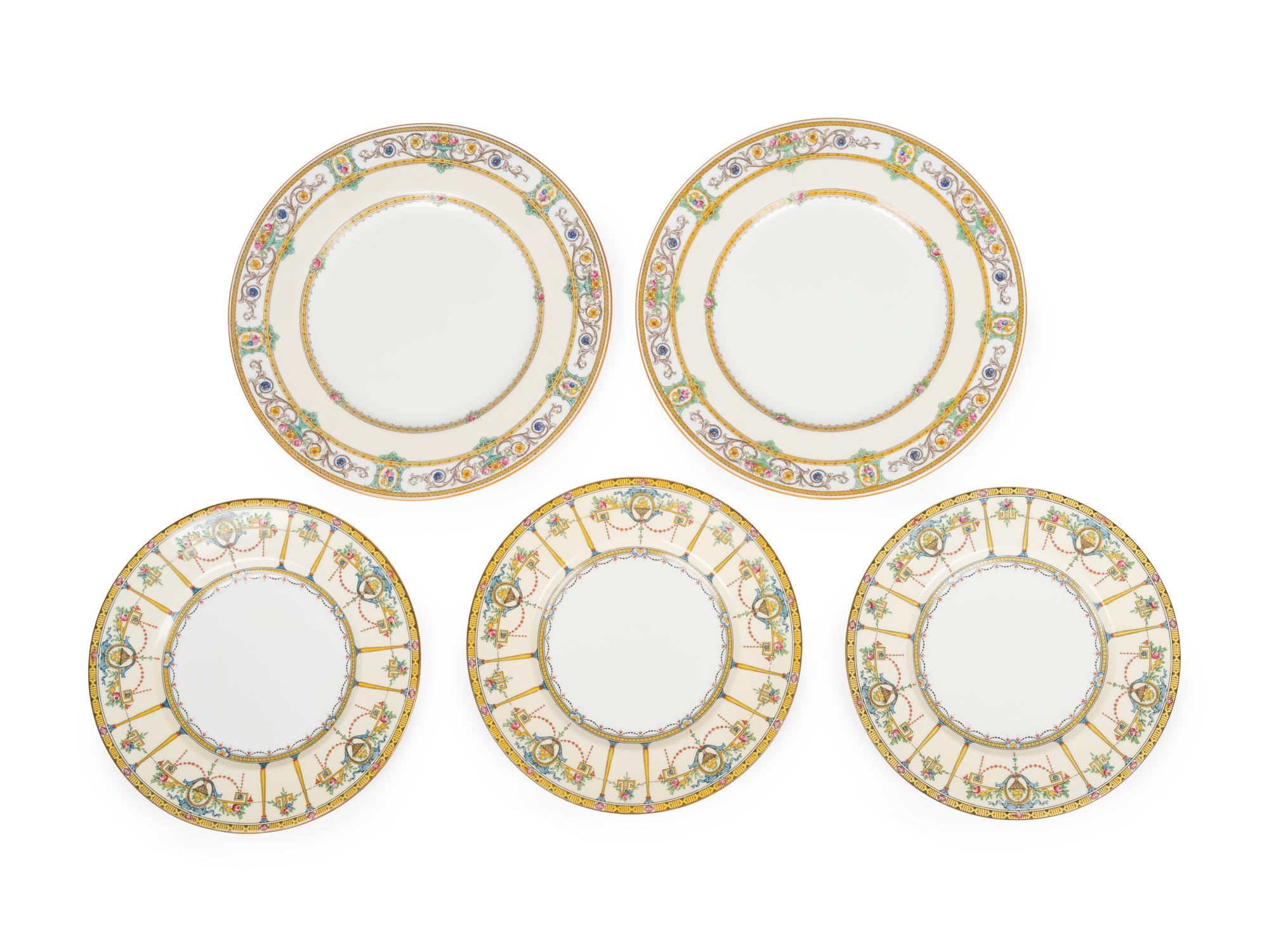 Two Sets of Minton Porcelain Plates