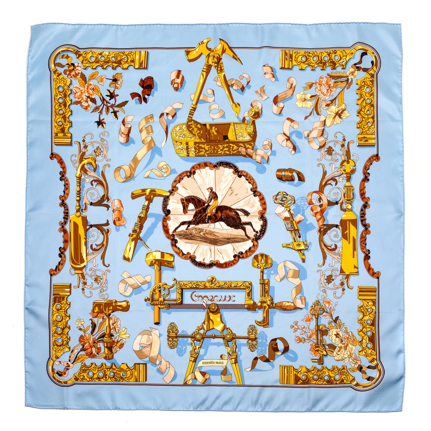 Hermès 90cm Silk Scarf