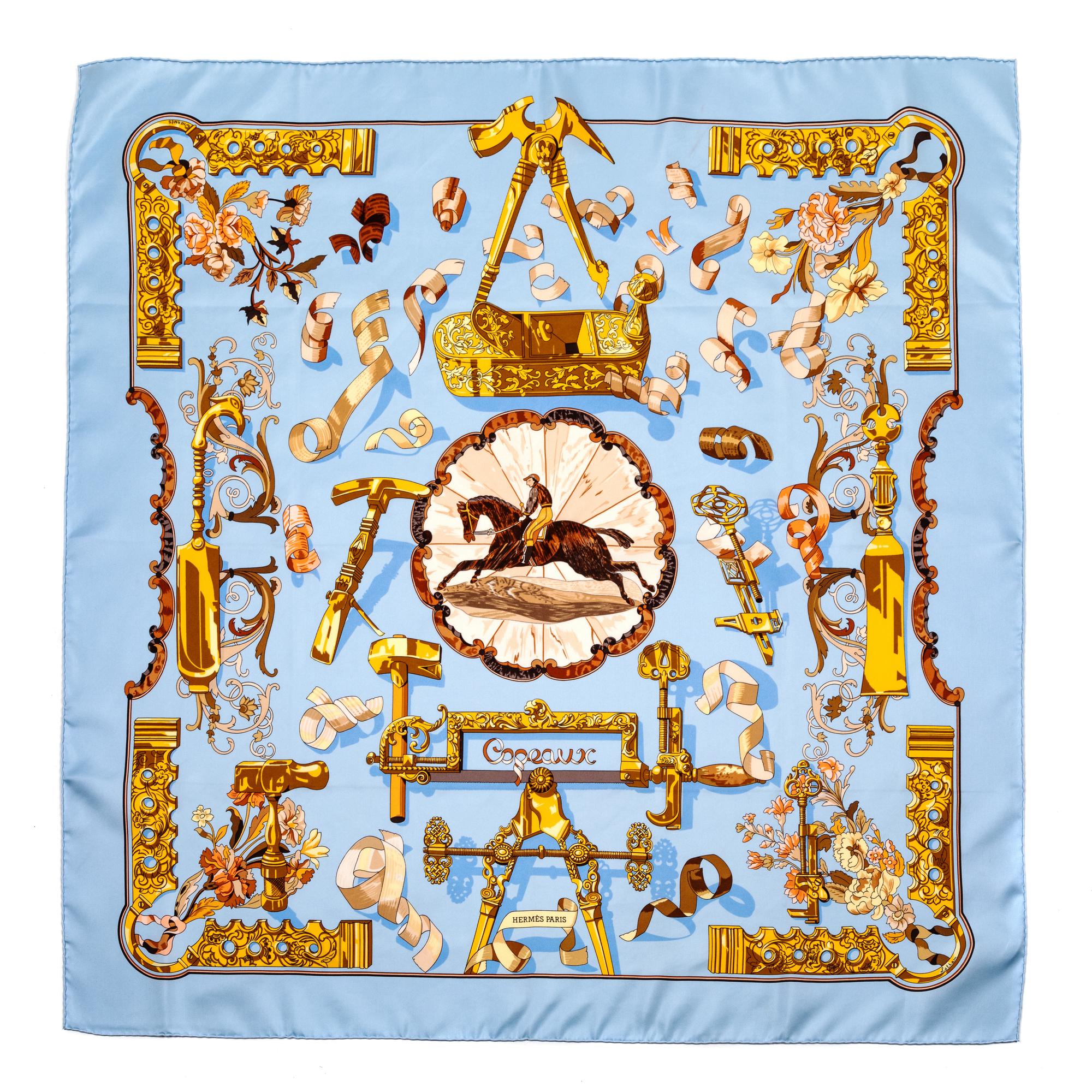 Hermès 90cm Silk Scarf