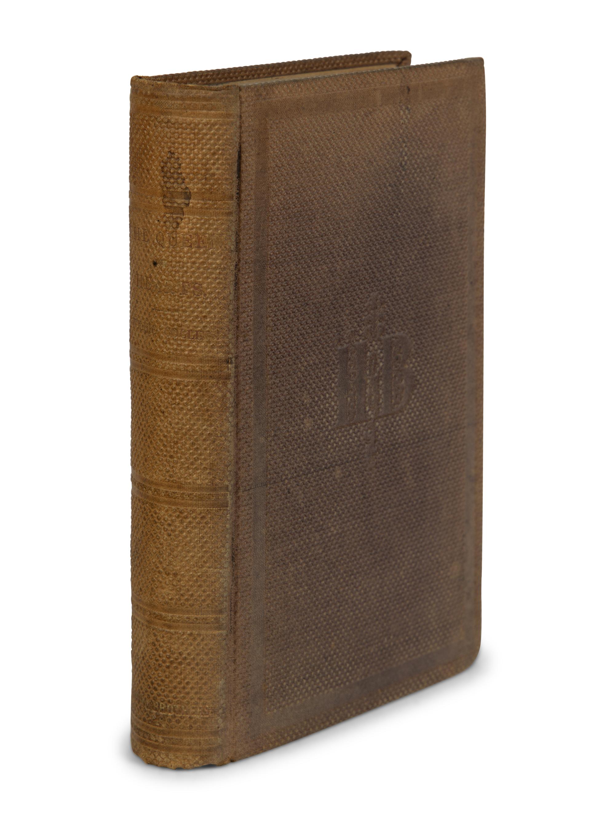 COLLINS, Willkie (1824-1889). The Queen of Hearts . New York: Harper & Brothers, 1859.