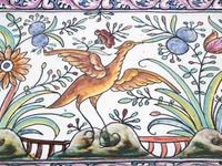 A Group of Hand-Painted Portuguese Pottery Articles