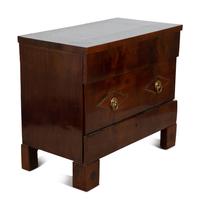 A Continental Neoclassical Mahogany Commode — 19TH CENTURY
