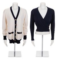 Two Chanel Knit Sweaters