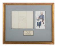 [CIVIL WAR]. Collection of illustrated war-date newspapers, maps, prints, and correspondence.
