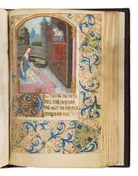CIRCLE OF THE MASTER GUYOT DU PELEY (Troyes, active c. 1470-1490) Book of Hours, in Latin and French, illuminated manuscript on parchment [France, Troyes, c. 1470–1490]