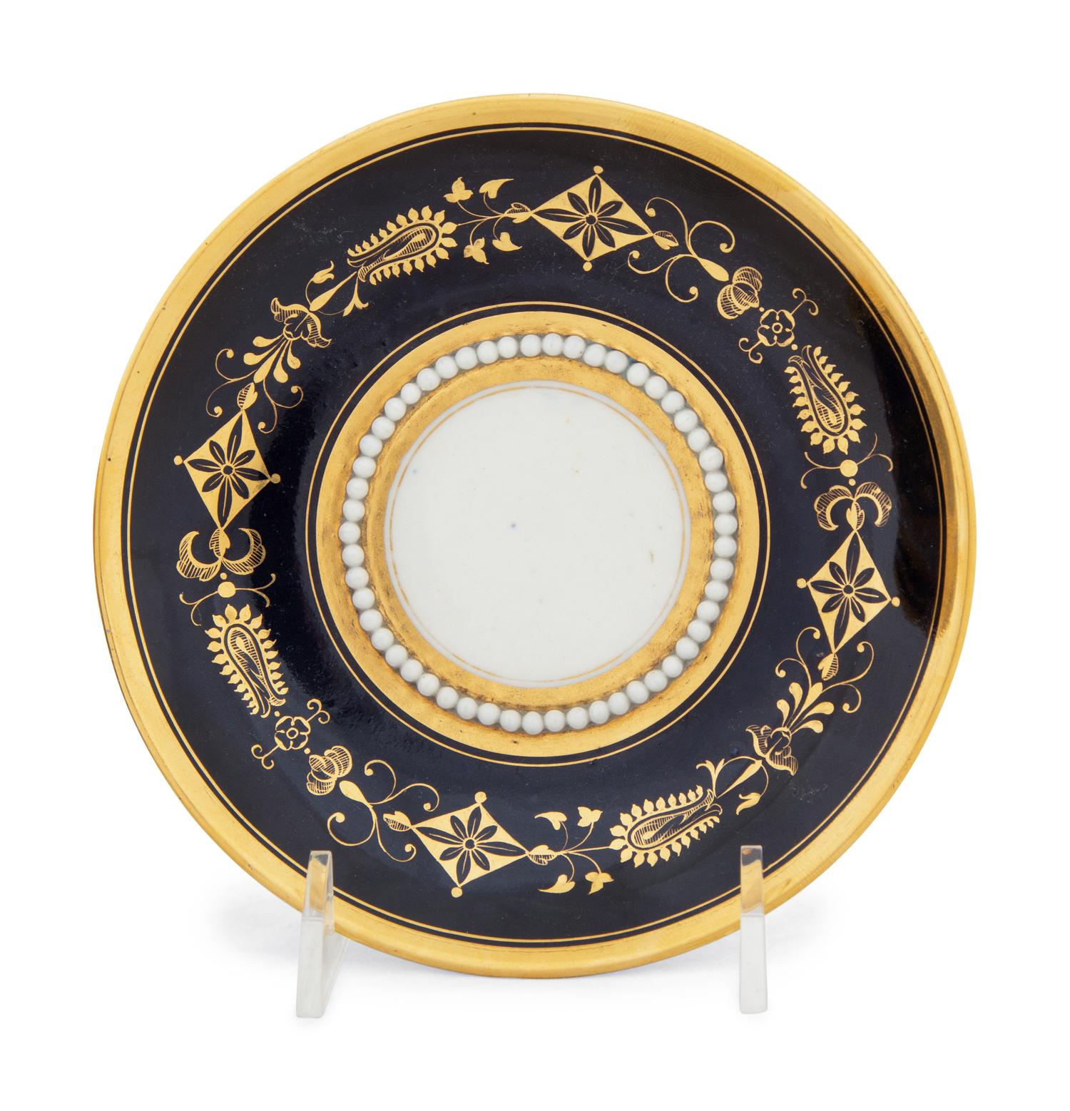 A Flight, Barr and Barr Porcelain Cup and Associated Saucer