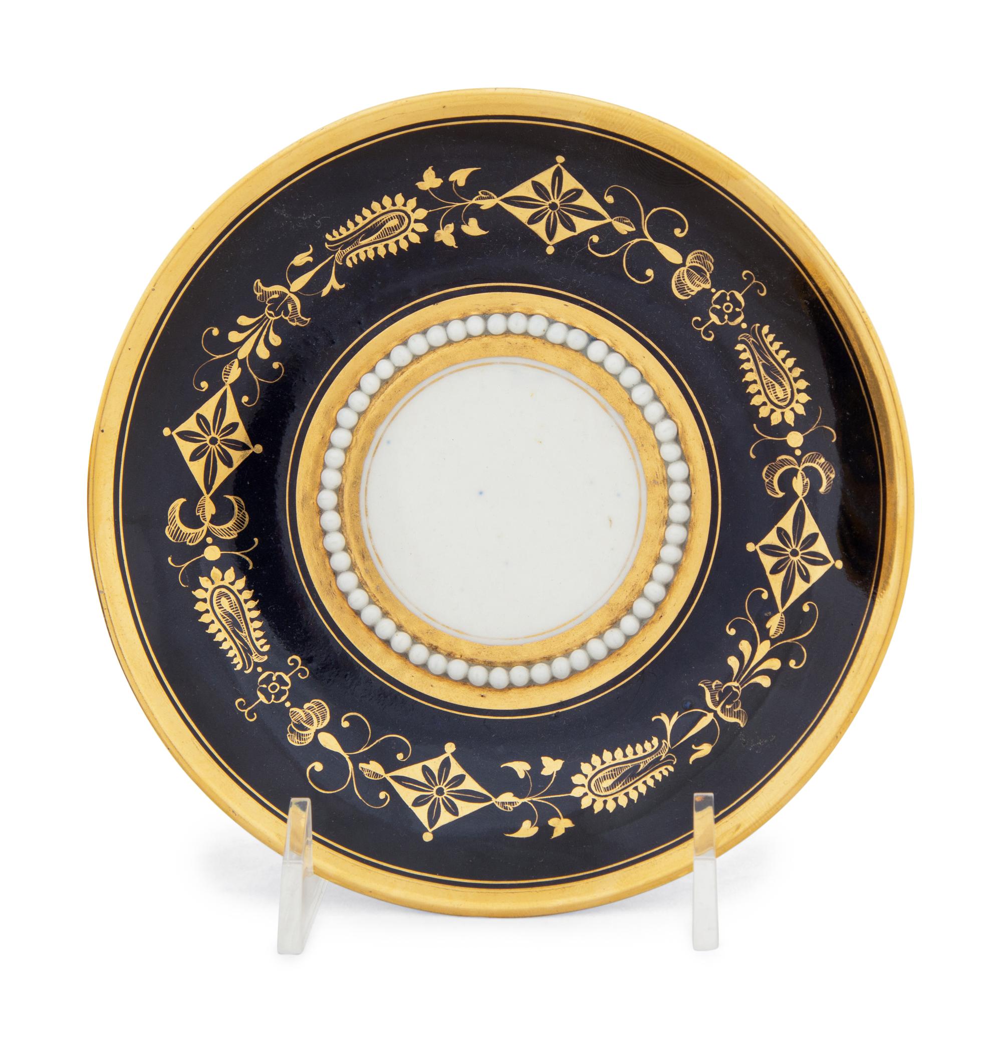 A Flight, Barr and Barr Porcelain Cup and Associated Saucer