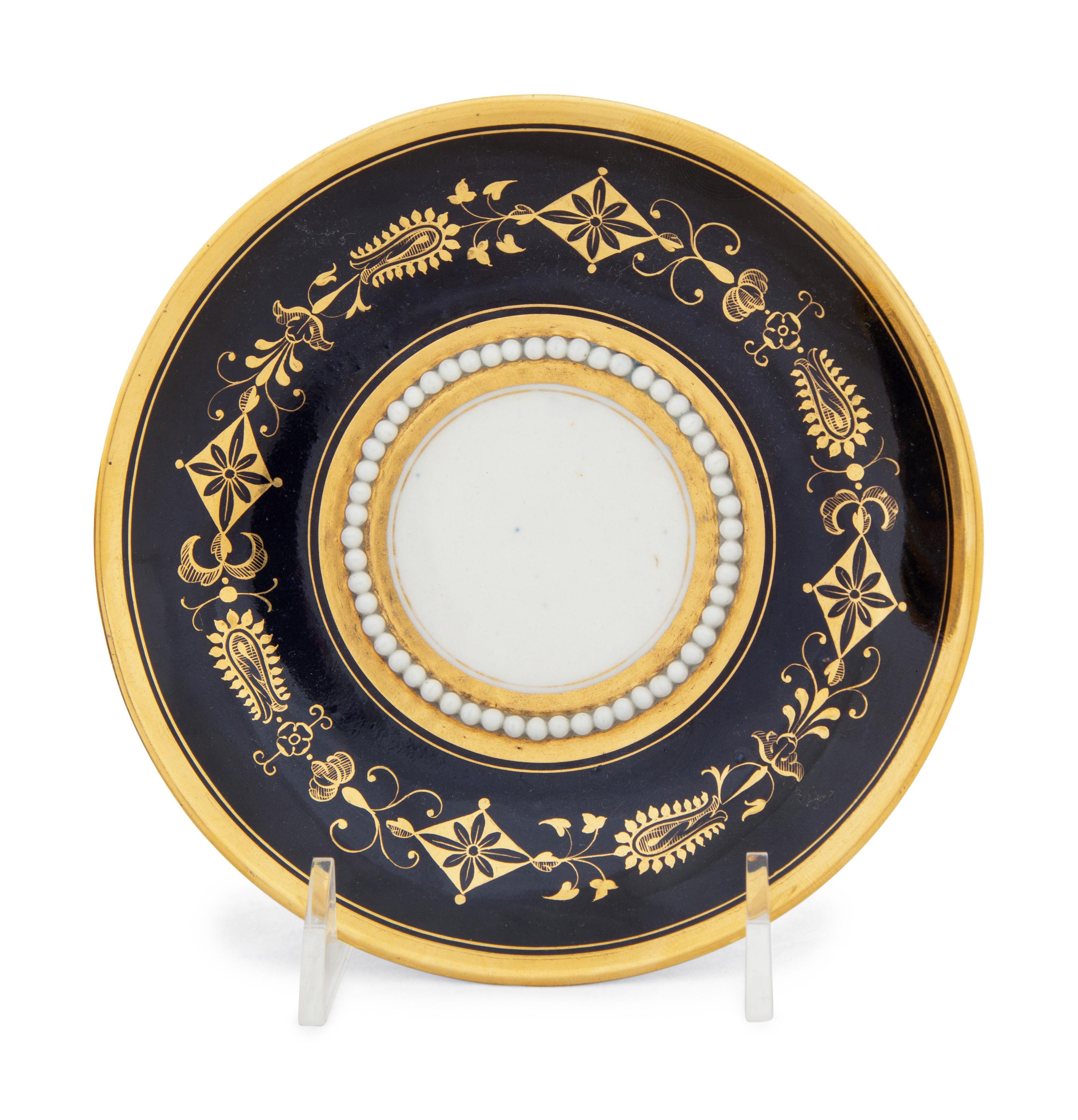 A Flight, Barr and Barr Porcelain Cup and Associated Saucer