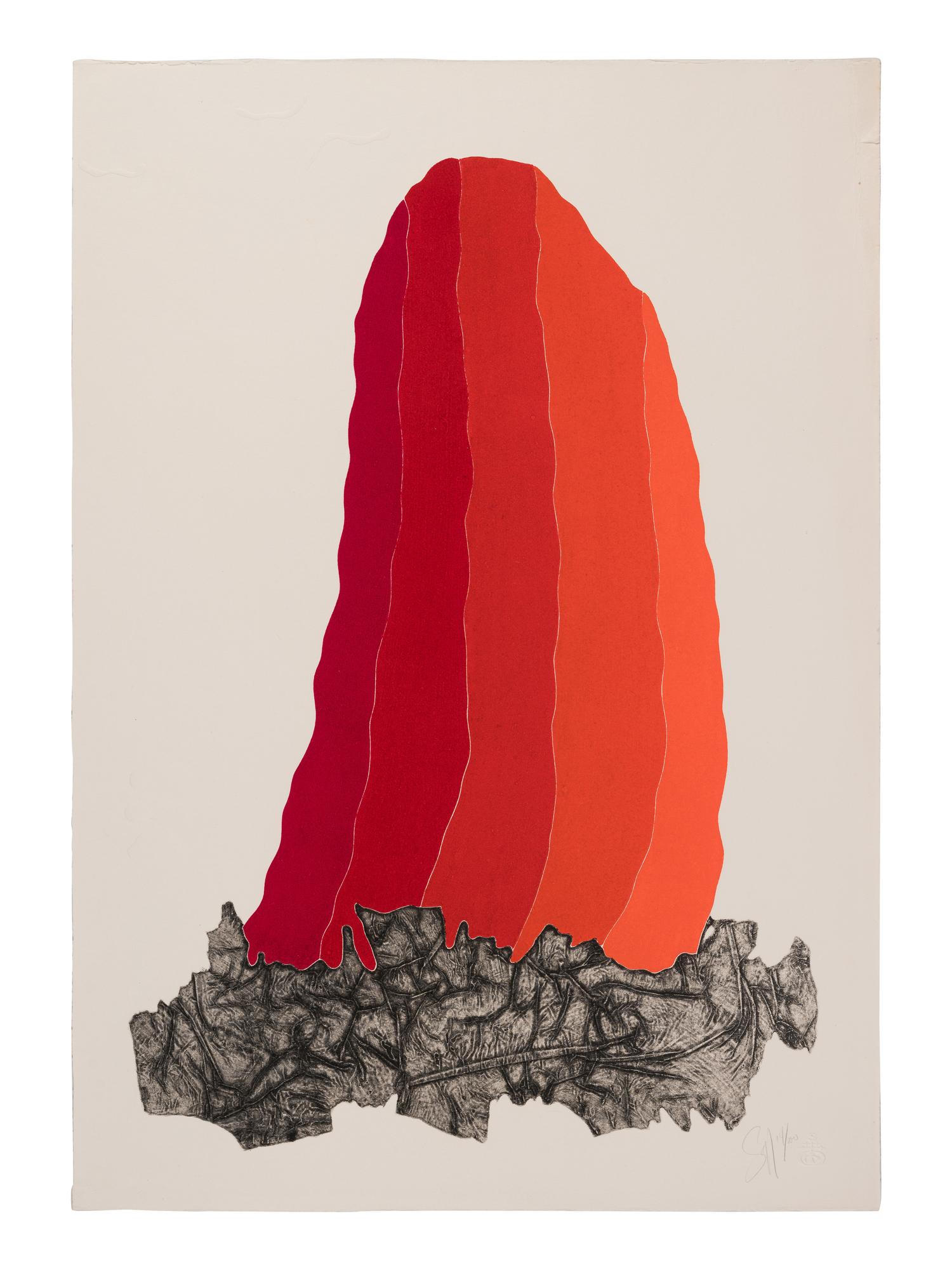 Untitled (Shirt); Untitled (Red Phallus); Untitled (Purse) (A Group of Three Prints)