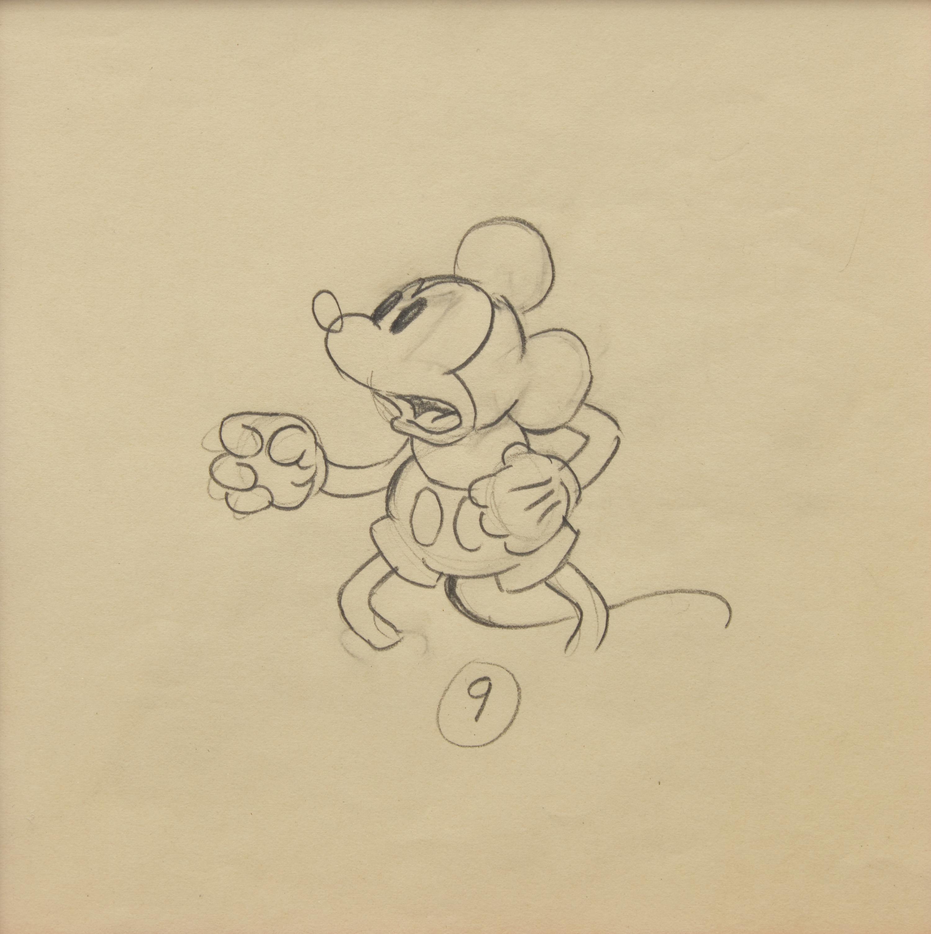 [Children's & Illustrated] [Disney, Walt] Group of 3 Production Drawings for "Shanghaied"