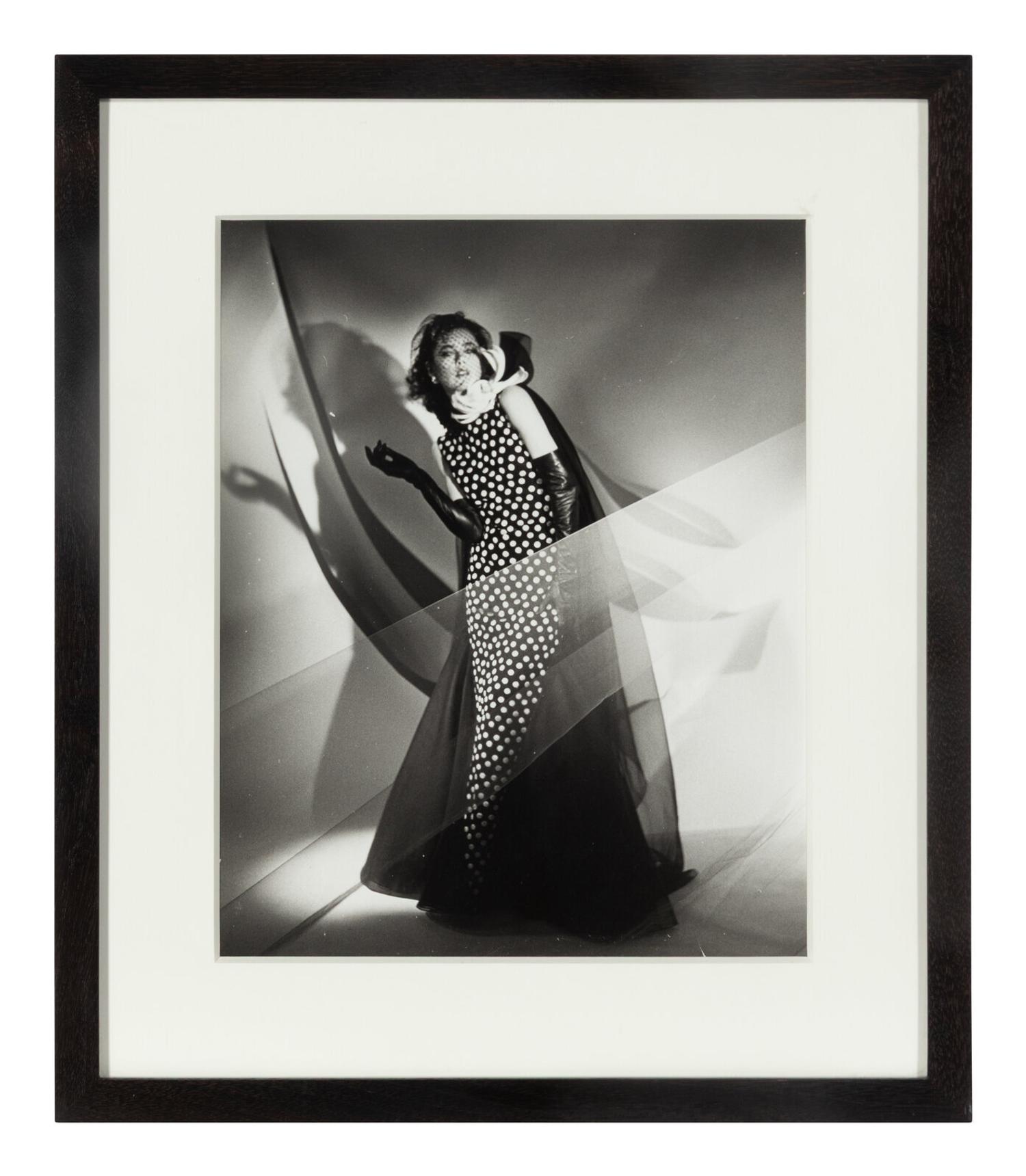 Four photographs depicting Dayle Haddon