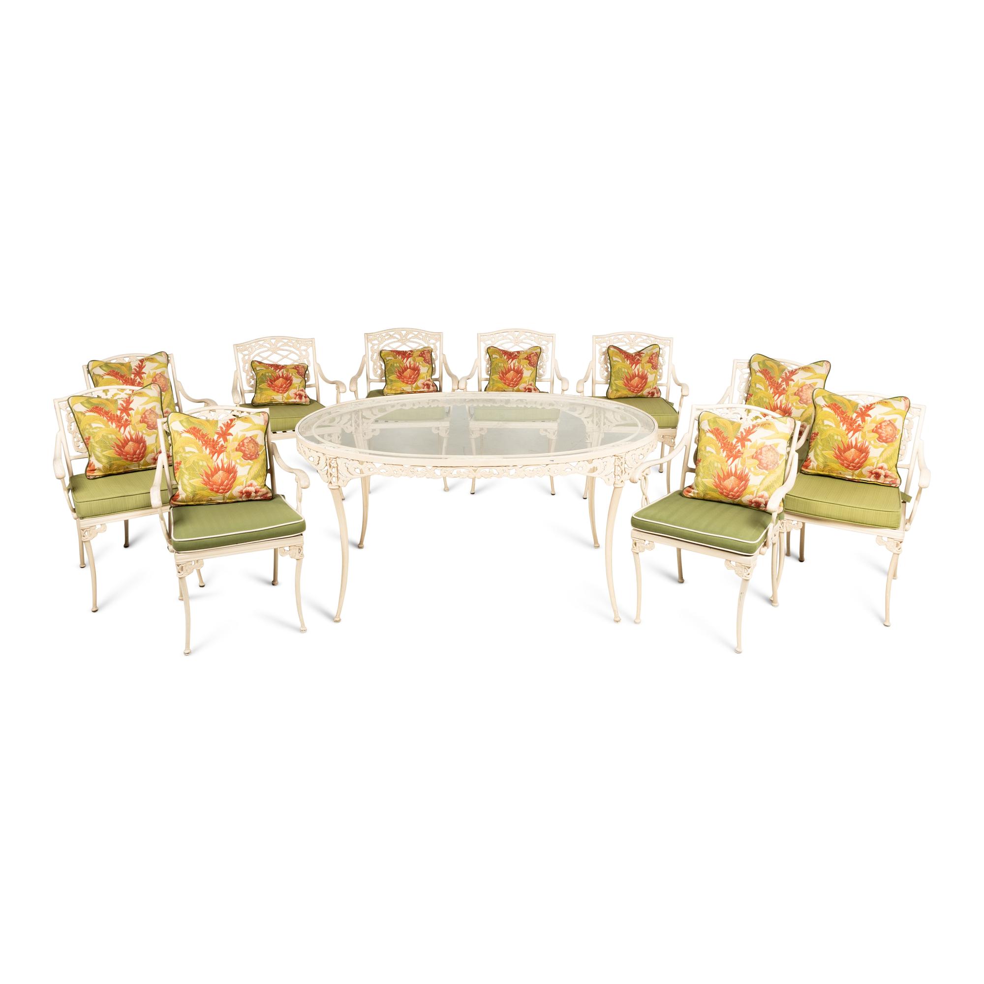A Brown-Jordan Elegance Garden Furniture Suite