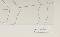 Peintre et femme cueillant des fleurs (plate 56 from Séries 156 ), 1970