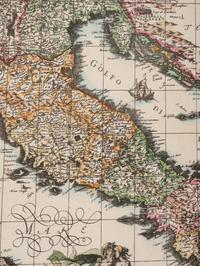 HONDIUS, Jodocus Jr. ( Dutch, 1595-1629) Italia Nuovamente Piu Perfetta . Amsterdam, 1617.
