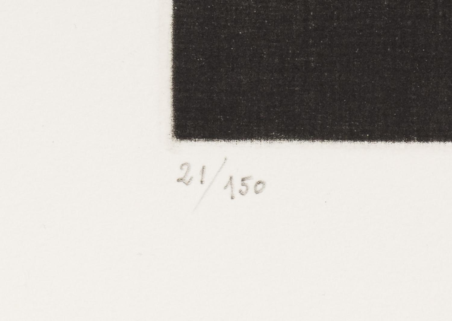 A Group of Four Prints ( Jetty , 1965; Walnut, 1982; Knitting Needle, 1985; and Almost Symmetric, 1994)
