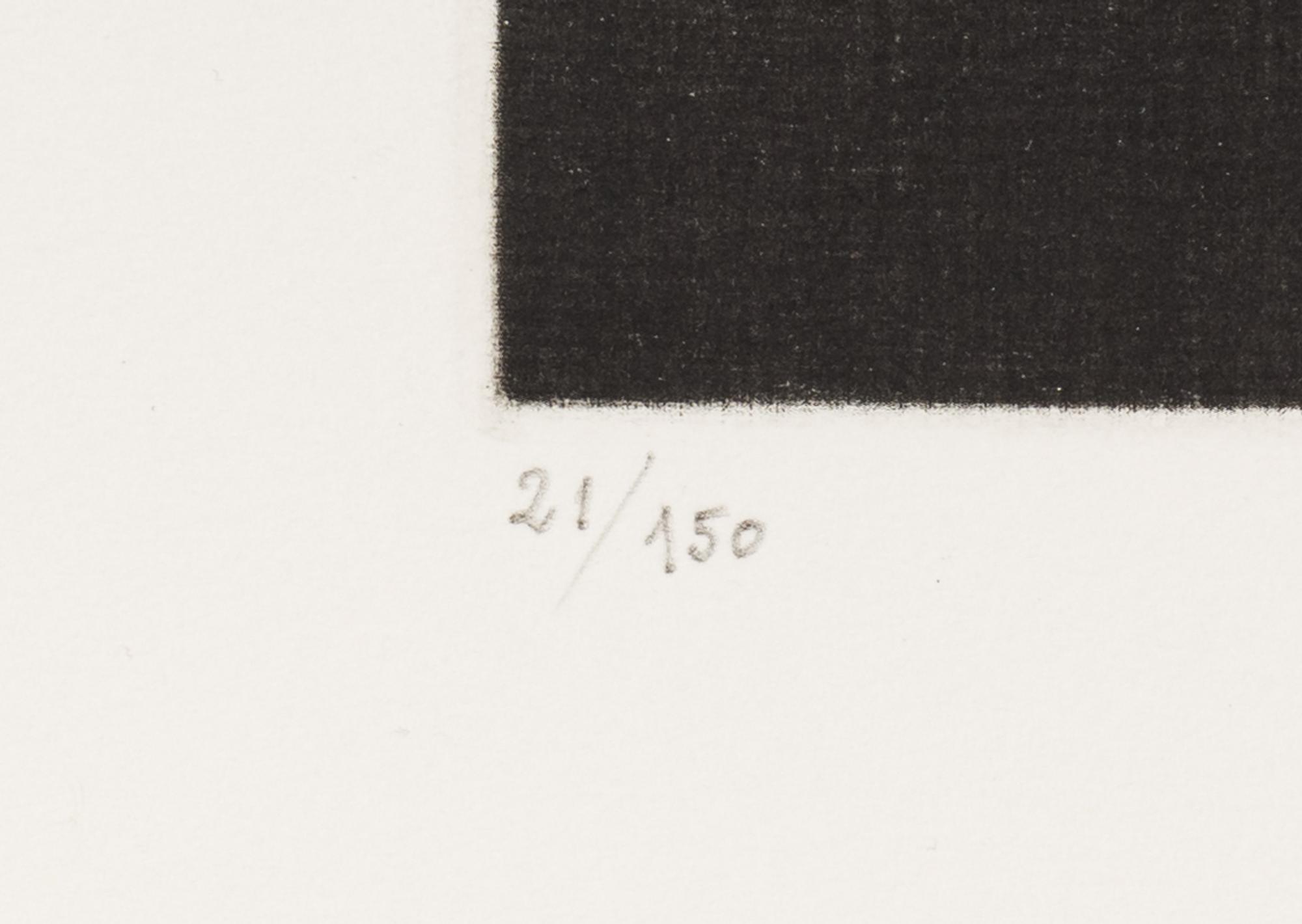 A Group of Four Prints ( Jetty , 1965; Walnut, 1982; Knitting Needle, 1985; and Almost Symmetric, 1994)