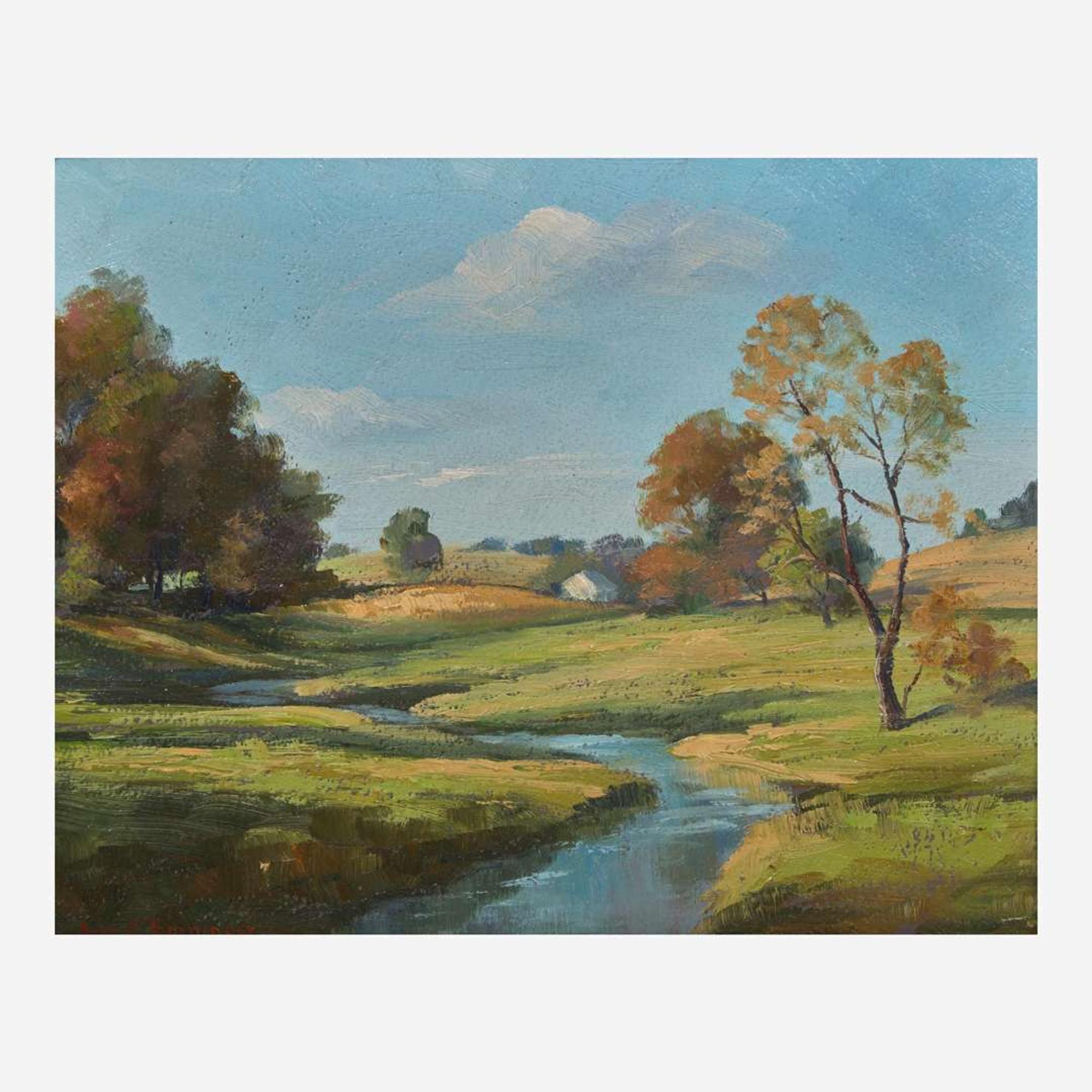 John E. Berninger (American, 1897-1981) Farmstead