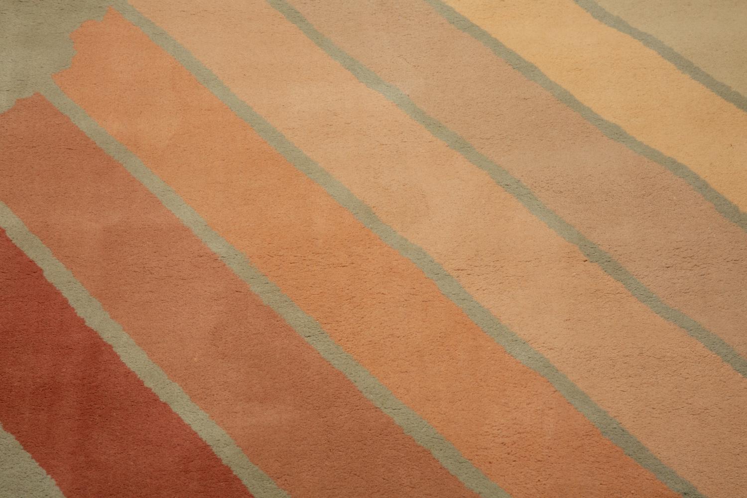 A Kenneth Noland Design Wool Rug