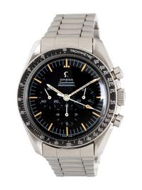 OMEGA, REF. 105.012-65 STAINLESS STEEL 'SPEEDMASTER' 'MOON-SPEC' CHRONOGRAPH WATCH