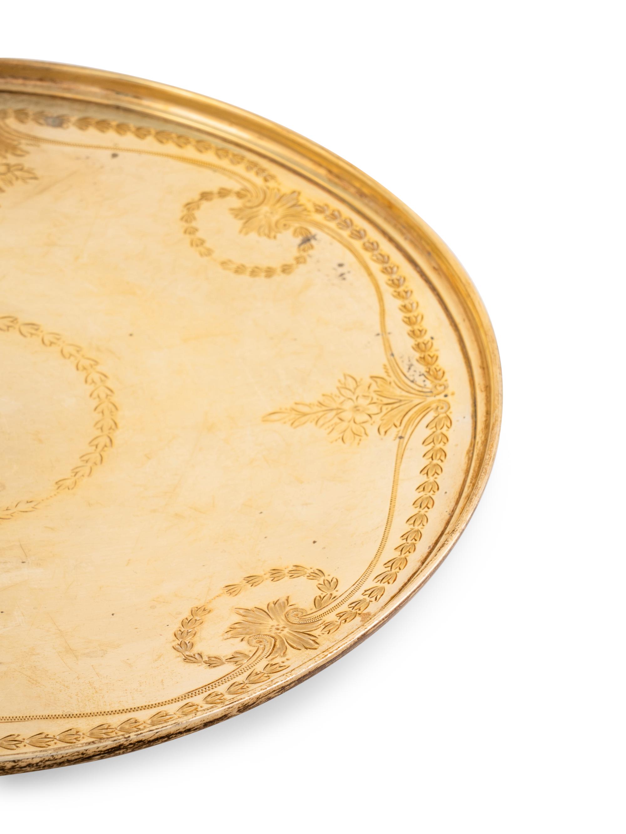 Seven American Silver Trays