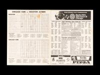A Group of 12 1960s-70s Chicago Cubs Wrigley Field Signed Autograph Scorecards (Including Ernie Banks, Billy Williams, Fergie Jenkins and Ron Santo)