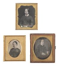 [EARLY PHOTOGRAPHY]. 30 sixth plate daguerreotypes of lovely ladies.
