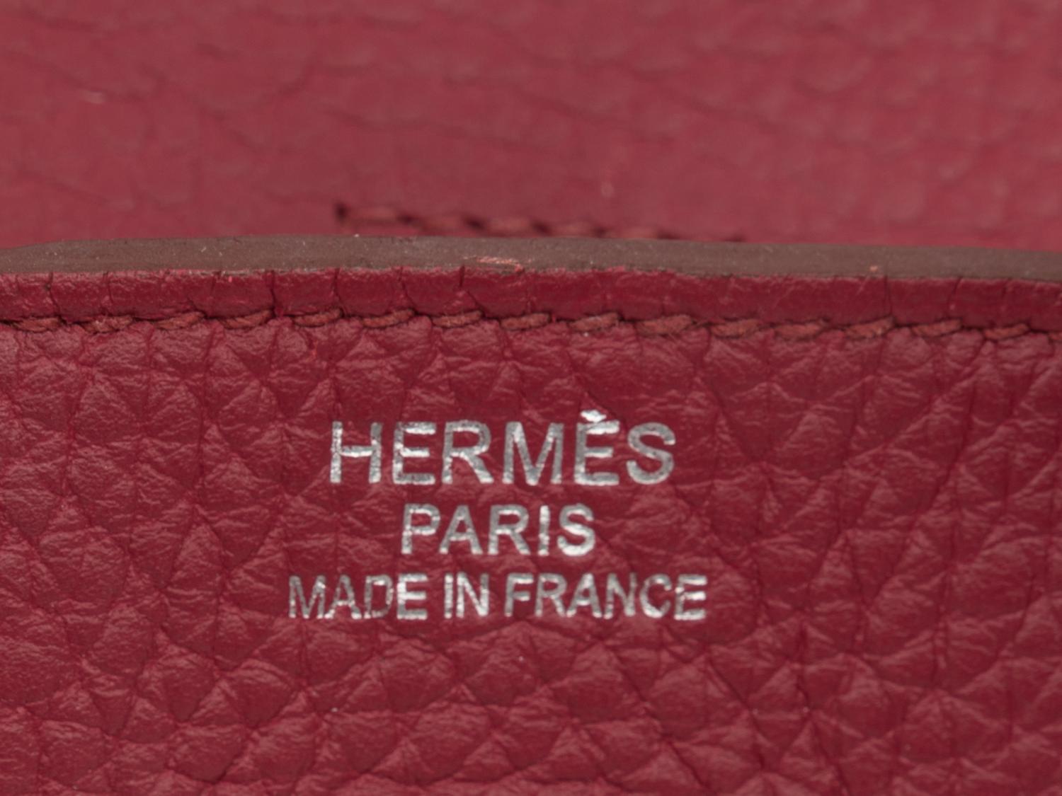 Hermès Ruby Clemence 35cm Birkin, 2000
