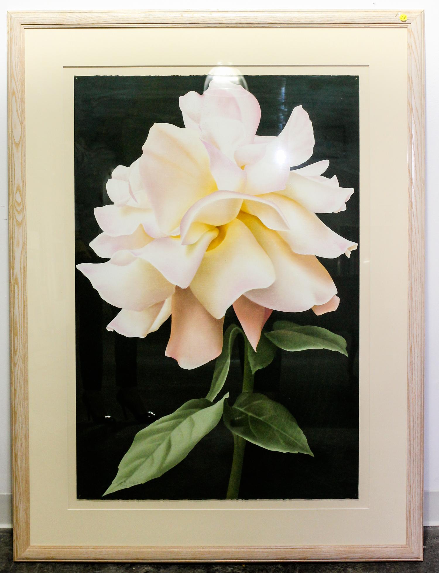 Elizabeth Rickert, (American, 20th century), Rose, 1987