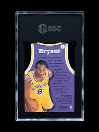 A 1996-97 Fleer Ultra Fresh Faces Kobe Bryant Rookie Basketball Card No. 3 (SGC 9.5 MINT+)
