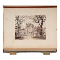 [African Americana] Yale College Photo Album of Faculty and Students, incl. African American Worker