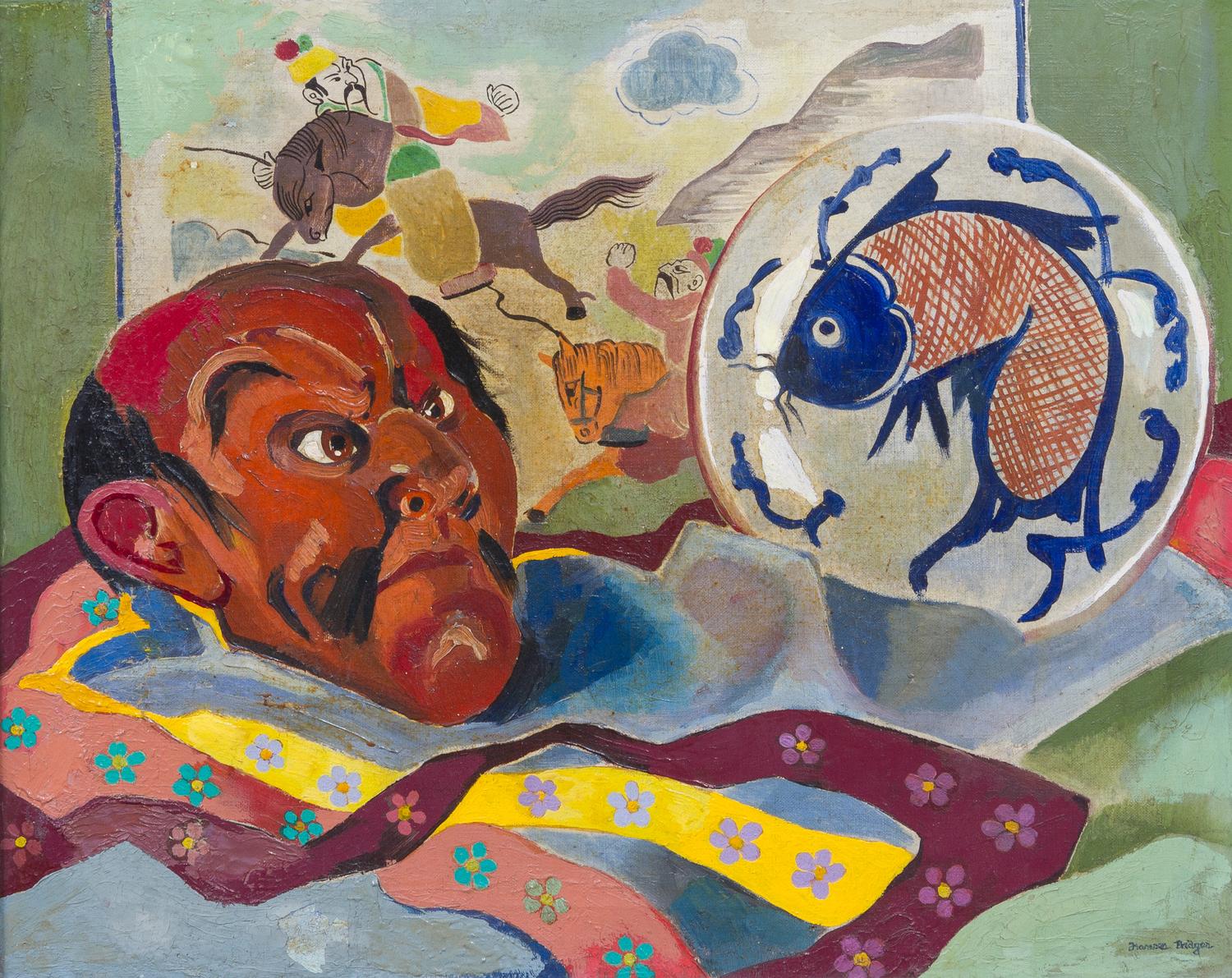 Frances Badger, (American, 1904-1997), Chicago Society of Chinese Artists, c. 1935