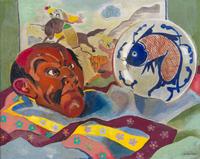 Frances Badger, (American, 1904-1997), Chicago Society of Chinese Artists, c. 1935