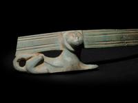 A Roman Bronze Ornament with a Recumbent Lion