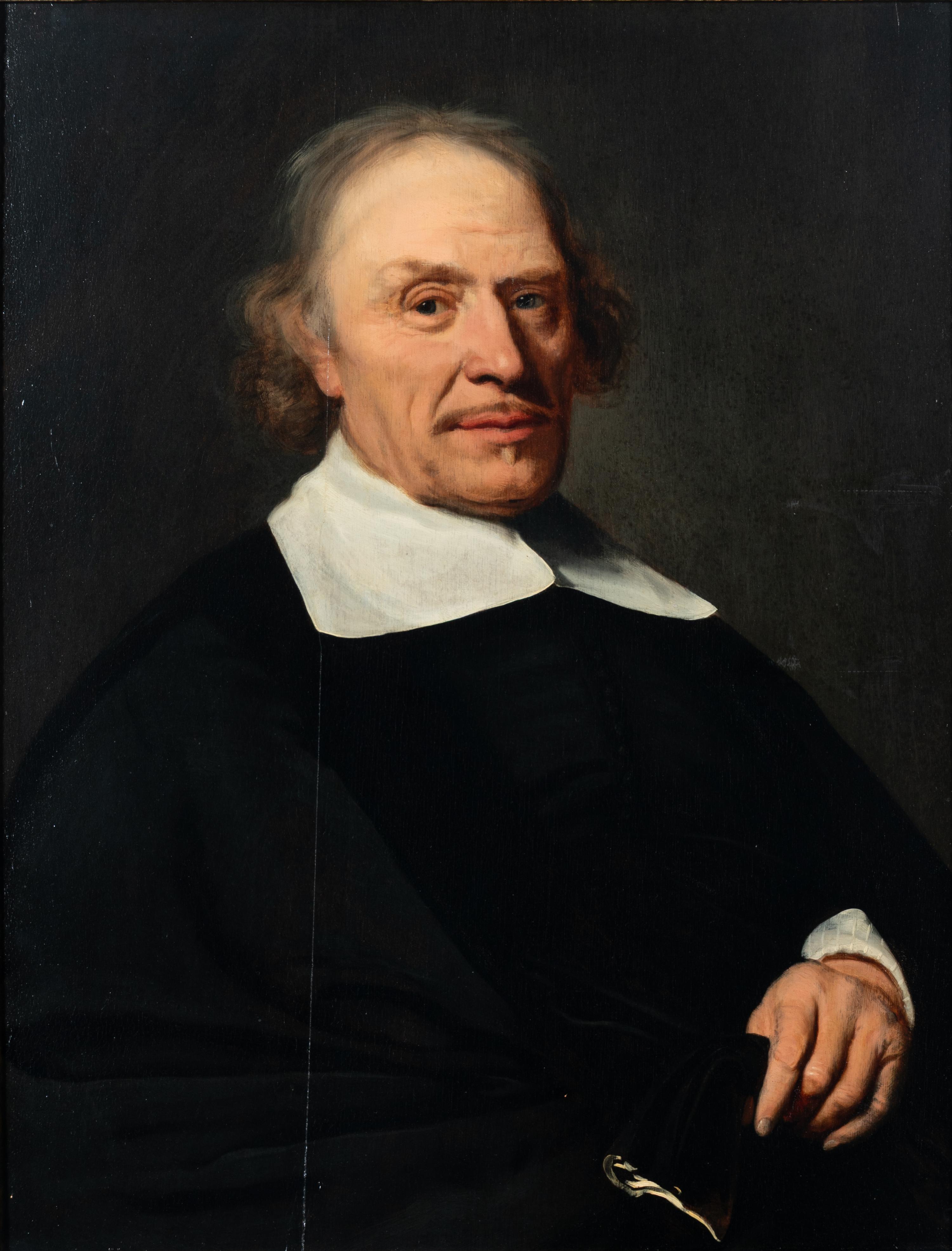 Northern Netherlands, c. 1650s-1660s (Dutch, 1634-1693) — Portrait of a Man, Traditionally Believed to be Jacob de Witt (1589-1674), Burgomaster of Dordrecht