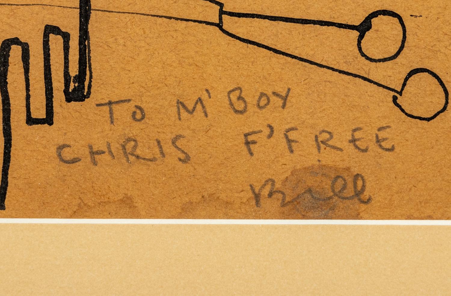 Untitled (To M'Boy Chris F'Free, Bill)