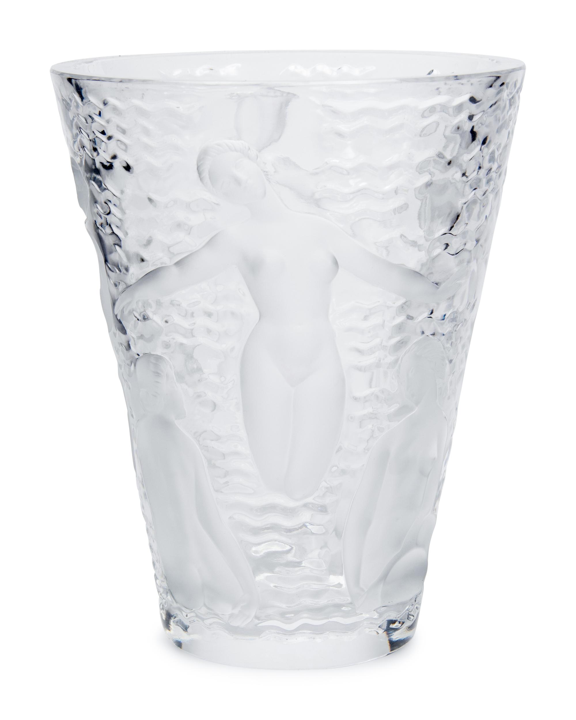 A Lalique Ondines Vase