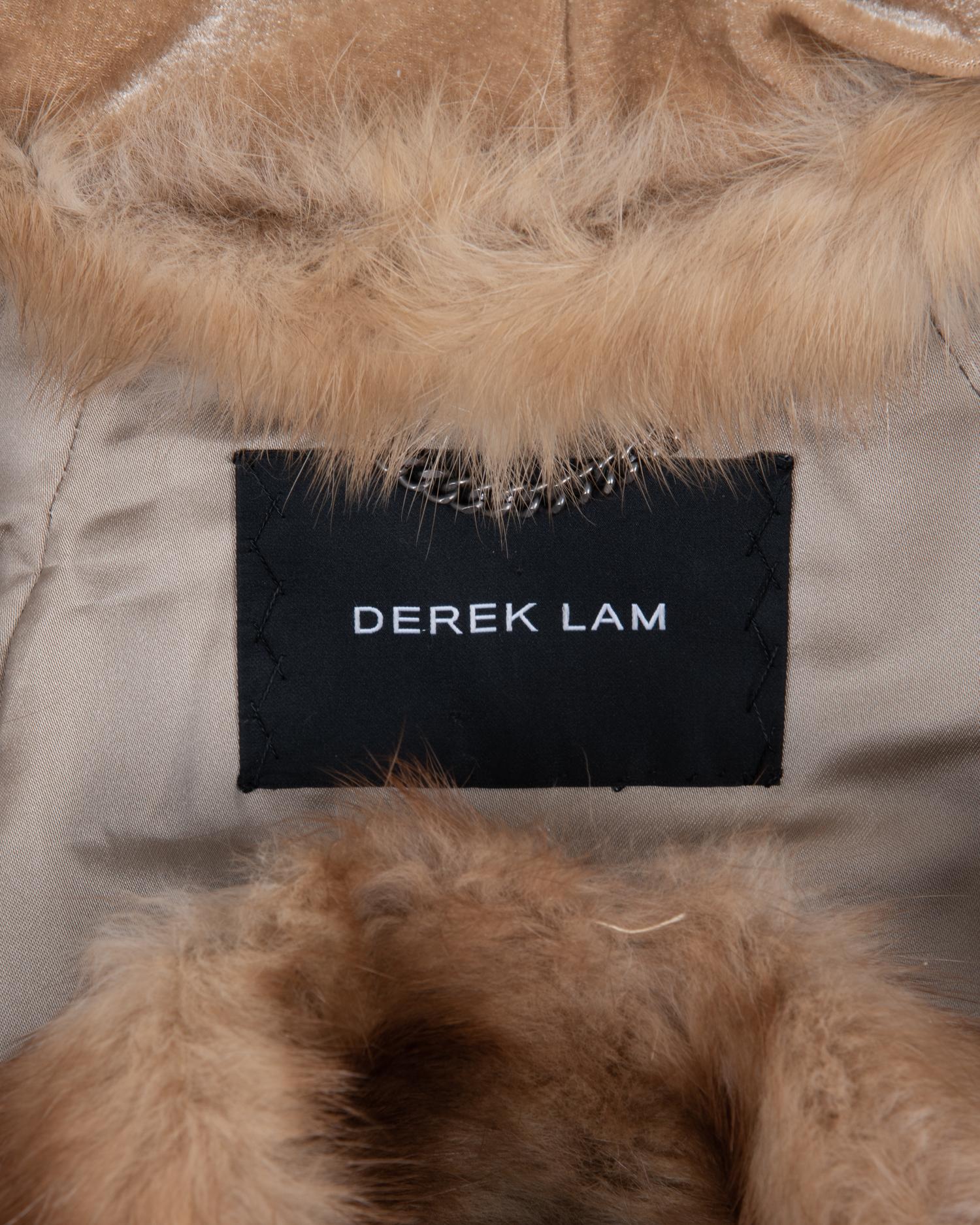 Two Sable Fur Capes: One Derek Lam and One Unlabeled, 1990-2010s