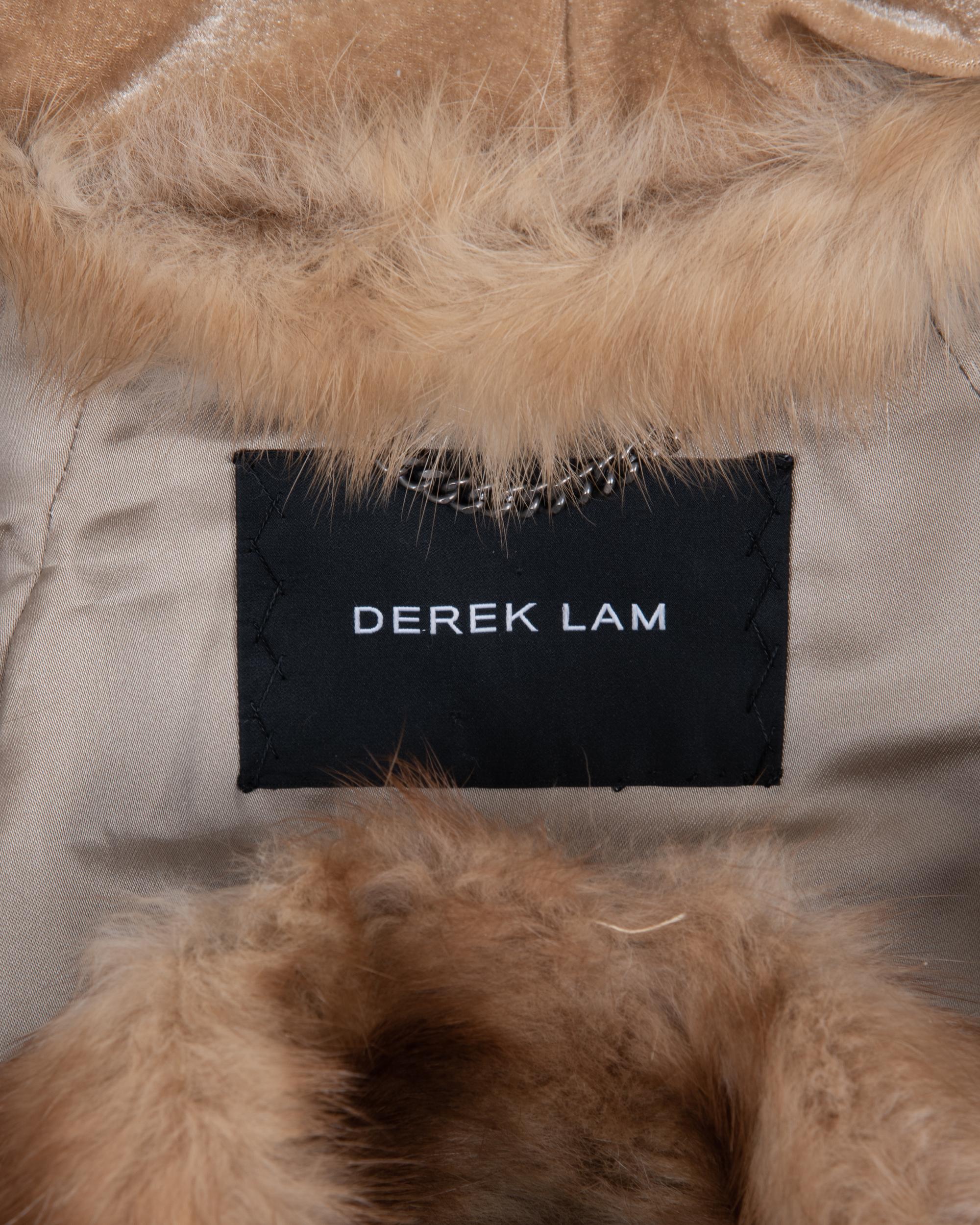 Two Sable Fur Capes: One Derek Lam and One Unlabeled, 1990-2010s
