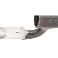 Five Civil War Era Socket Bayonets with Scabbards: 4 US and 1 English