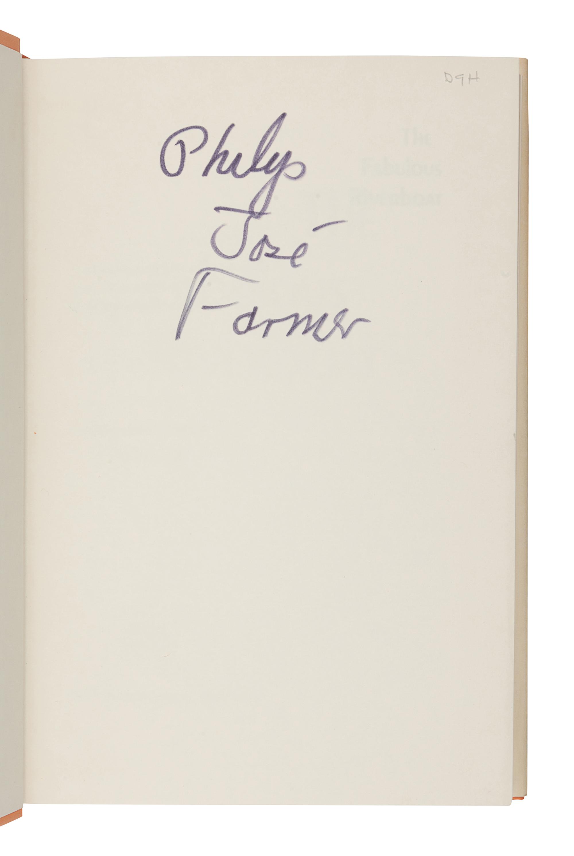 FARMER, Philip José (1918-2009). To Your Scattered Bodies Go . New York: G. P. Putnam’s Sons, 1971.