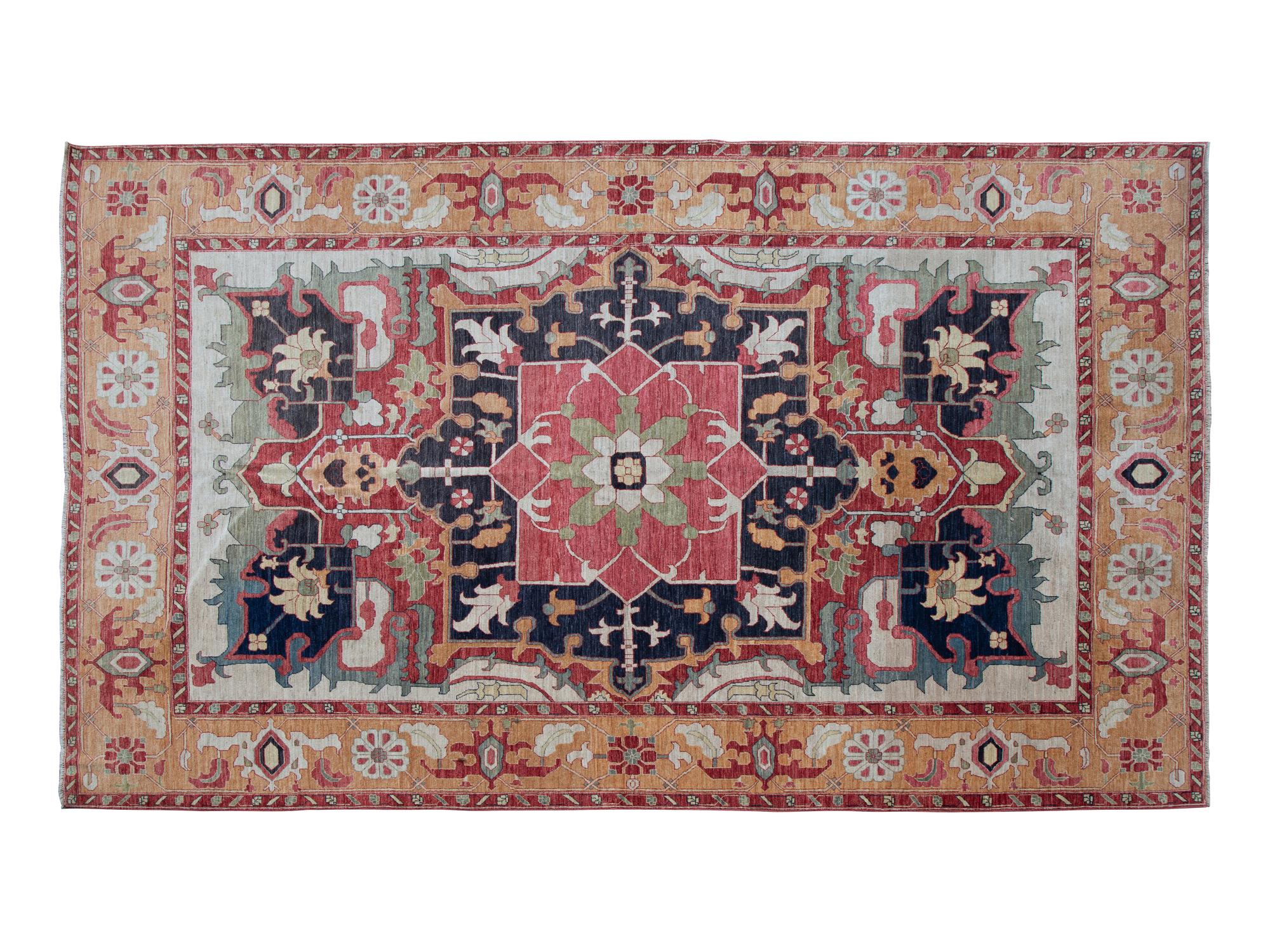 A Serapi Wool Rug — 20TH CENTURY