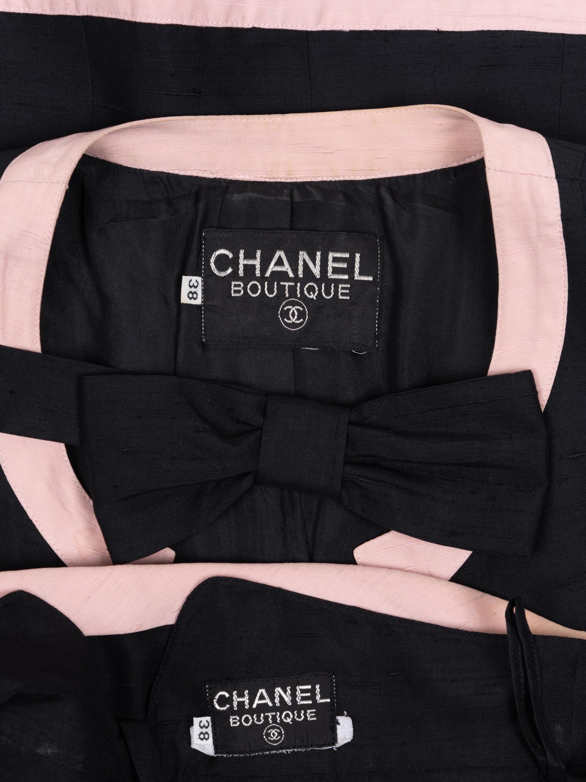 Chanel Silk Pant Ensemble, 1990-2000s
