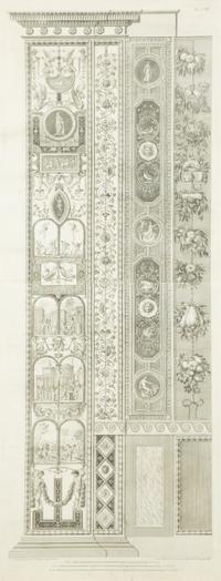 A Set of Six Giovanni Ottaviani Architectural Engravings, After Scaravelli — 19TH CENTURY