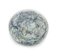 A Sweet Clear-Encased Abstract Paperweight Diameter 3 inches