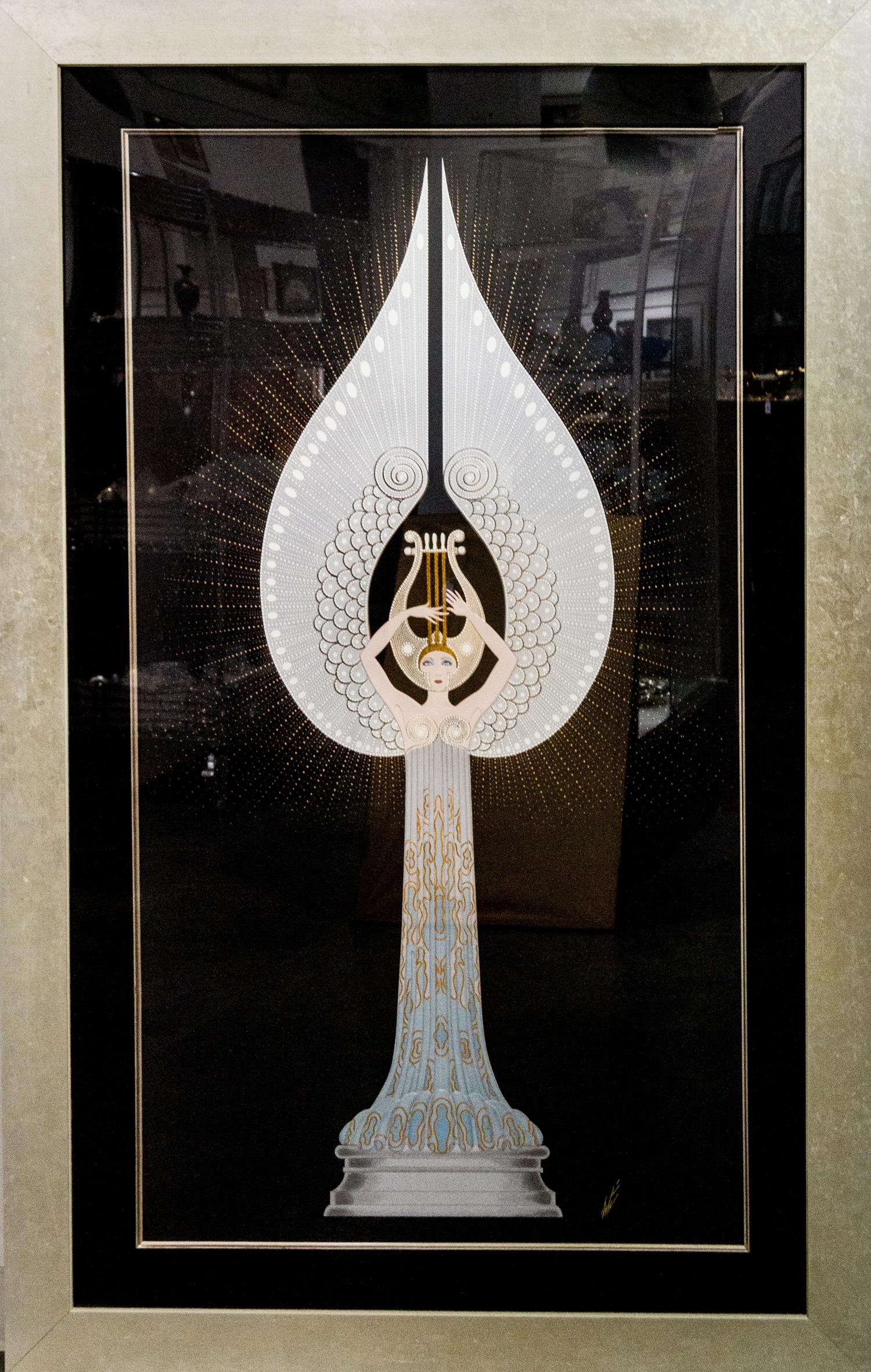 Erte (Romain de Tirtoff), (French, 1892-1990), Angel Melody